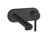 Abey Gareth Ashton Lucia Wall Basin/Bath Mixer - Black